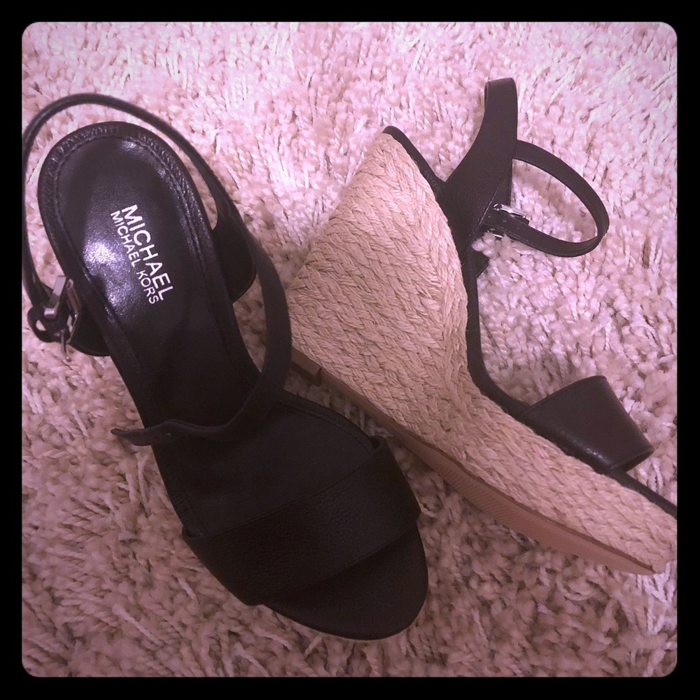 Michael Kors wedge sandals